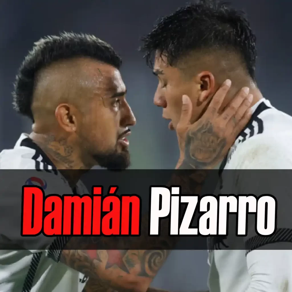 Damián Pizarro y Arturo Vidal